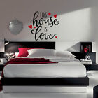 wall stickers adesivi murali decorazioni frasi casa amore love b0178