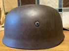 Original German M38 paratrooper helmet. Wehrmacht, 1936-1945 WWII WW2