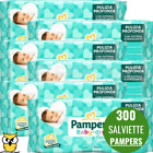 PAMPERS 300 SALVIETTINE-SALVIETTE UMIDIFICATE IGIENIZZANTI IGIENE BIMBO