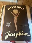 AFFICHE  ORIGINALE JOSEPHINE BAKER /  BOBINO 1975 EN 40x60