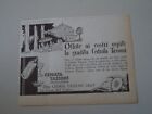 advertising Pubblicità 1937 CEDRATA TASSONI