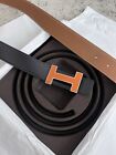 Hermes Reversible H Buckle Belt