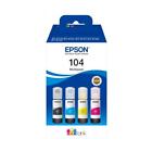 C13T00P640  Epson 104 EcoTank 4-colour Multipack  8715946684888