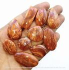 Lotto cabochon opale rosso africano naturale 101 CARATI, 4-6 pezzi, lotto...