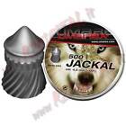 PIOMBINI UMAREX JACKAL CAL 4.5 mm TESTA a PUNTA 500 PZ PALLINI ARIA COMPRESSA