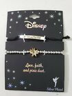 DisneyTINKERBELL LOVE Faith and Pixie Dust Silver Double Bracelet