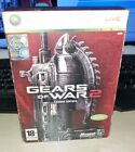 Gears of War 2 SteelBook edizione limitata XBOX360 TALIANO COMPLETO Ottime Cond