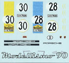 Decal sheet 1/43 Porsche 911 E #28 Winner Marathon de la Route 1968 NEW