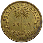 BRITISH WEST AFRICA 1 Shilling 1943