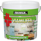 Pittura Antimuffa Acrilica Traspirante Bianca MUFFA NO TRASPIRANTE 4lt/14lt