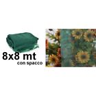 Rete raccolta olive antispine con spacco 8x8