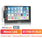 AUTORADIO 2 DIN 7" HD STEREO AUTO UNIVERSALE USB MP5 BT SWC TF FM MIRROR LINK