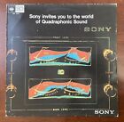 DISCO TEST - Sony Invites You To The World Of Quadraphonic Sound 33 giri Vinyl