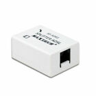 Filtro adsl splitter telefonico RJ11 3 ingressi femmina sdoppiatore per linea