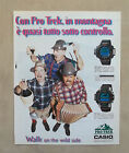 E614 - Advertising Pubblicità -1997- CASIO PRO TREK OROLOGIO