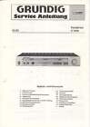 Grundig Service Anleitung Manual V 7000 B956