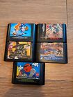 Sega Mega Drive Job Lot 5 cartridges bundle