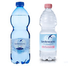 96 BOTTIGLIE ACQUA SAN BENEDETTO PET DA 500 ML NATURALE E FRIZZANTE