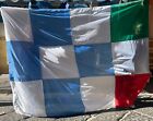 bandierone GIGANTE NAPOLI CAMPIONI scacchi Biancoazzurro 300x210 cucito bandiera