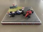 diorama 1/43 Schumacher Contro Damon Hill 1996