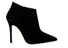 Stivaletti con tacco Giuseppe Zanotti, tomaia in pelle scamosciata, nero, N.42