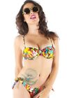 Iron Fist Multi Hellwaiin Holiday Womens Bikini - XL