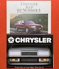 ➽ CHRYSLER JEEP | LEBARON VOYAGER WRANGLER | prospekt brochure | DE & CH | 1990!