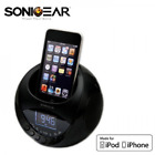 RADIO SVEGLIA CON OROLOGIO DOCKING STATION PER IPHONE4/4S SONIC SPACE IP-8 iBall