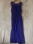 ATMOSPHERE WOMENS DRESS SIZE UK 18 SLEEVELESS LONG BLUE