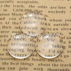 Multi-shape Clear Flatback Glass Cabochon Scrapbooking Jewellery Making Beads