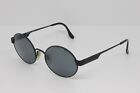 Oliver by Valentino Vintage Sunglasses 1855 Col.956 Matte Black w/Grey lens