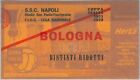 68493 - BIGLIETTO PARTITA CALCIO  Scudetto 1971 - 72  : NAPOLI /  Bologna