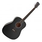 Dreadnought Acoustic Guitar Black