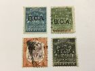 old stamps   BRITISH CENTRAL AFRICA   x  4