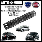 Tubo Manicotto Intercooler Aspirazione per Fiat Idea Punto Lancia Musa 1.9 JTD