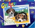 CreArt Cuccioli Jack Russell Dipingere con i Numeri Serie D