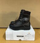 GENUINE ITALIAN ARMY PARA ANFIBI BOOTS LEATHER BROWN MINT NEW 8 UK- 9 US - 42 EU