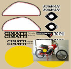 Cimatti kaiman X21serie adesivi stickers