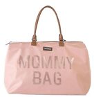 Childhome Mommy Bag Borsa Fasciatoio Rosa 55x30x40 cm Con Materassino