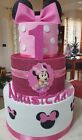 Torta finta compleanno Minnie