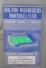 1957/58 Division One - BOLTON WANDERERS v. PORTSMOUTH