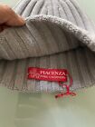 RICCARDO PIACENZA CAPPELLO INVERNALE 100% CASHMERE CUFFIA ZUCCOTTO BERRETTO