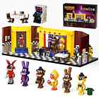 Horror Game FNAF Five Nights At Freddy s Stage MOC Building Blocks Set 1349 PCS