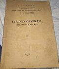 Massoneria Depliat Antico Di Statuto Generale. 1945