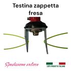 Testina Zappetta Fresa  A 2  universale per tutti i decespugliatori a scoppio .