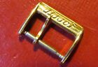 TISSOT - VINTAGE BUCKLE 14 mm INSIDE - YELLOW GOLD COLOR - SWISS MADE