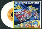 SIGLE TV GRAND PRIX / SUPERCAR GATTIGER LIMITED EDITION VINILE BIANCO TIVULANDIA