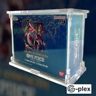Case In Plexiglass One Piece Booster Box OP-03