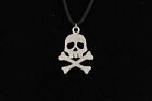 COLLANA CIONDOLO METALLO TESCHIO PIRATA CAPITAN HARLOCK C015