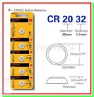 5 Pile Batterie KODAK CR2032 2032 ECR L14 SB-T15 LF-1/2V 5004L Litio Lithium